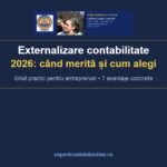 Externalizare contabilitate 2026 - ghid practic pentru antreprenori